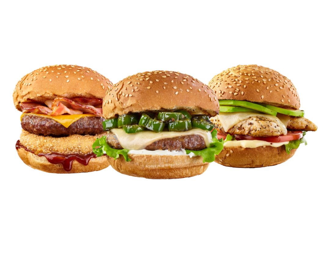 de eerste tennis Kreek Trio Mini Burger – Burger+
